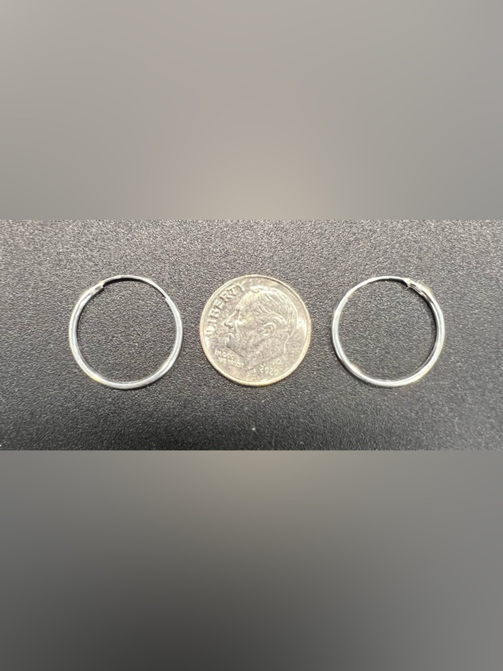 Sterling Silver Hoop Earrings - Thin Small Hoops